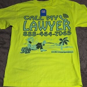 Arket Bright Yellow Graphic Tee